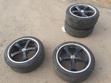 донголок 14 с: Дөңгөлөктөрү толук 225 / 40 / R 18, Жай, Колдонулган, Комплект, Жеңил унаалар, Куйма, тешиктери - 5