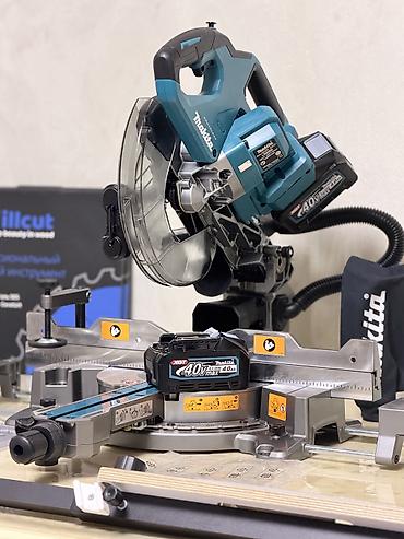 elektrikli mişar: Makita XGT 40V Max akkumulyatorlu sürüşdürülə bilən gön dərəcəli — 6