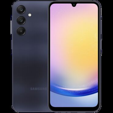 Samsung: Samsung Galaxy A25, 256 GB, rəng - Qara, Barmaq izi, Simsiz şarj, İki sim kartlı