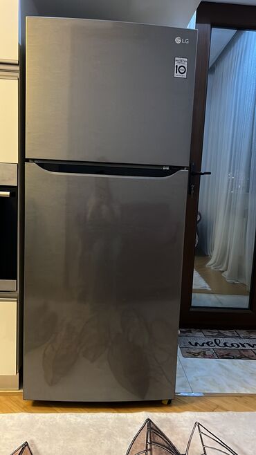 lg soyuducular qiymeti: Холодильник LG, Двухкамерный, цвет - Серый