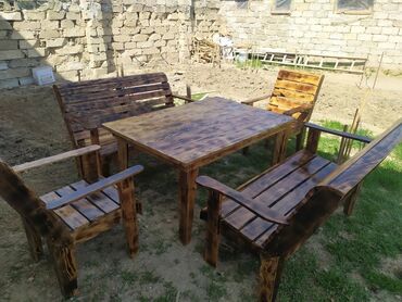 Restoran və bağ üçün masa ve stullar ( masa kreslo ve oturacaqlar,)