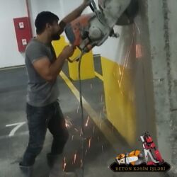 Beton işləri: #Betonkesme #betondeşmə Beton kubik kərpic - dən kəsim deşim — 2