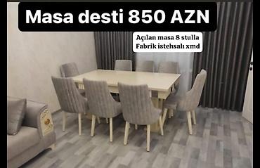 ucuz perdeler: Masa dəsti – 850 AZN - Açılan masa: ehtiyac olduqda ölçüsü böyüdülə — 1