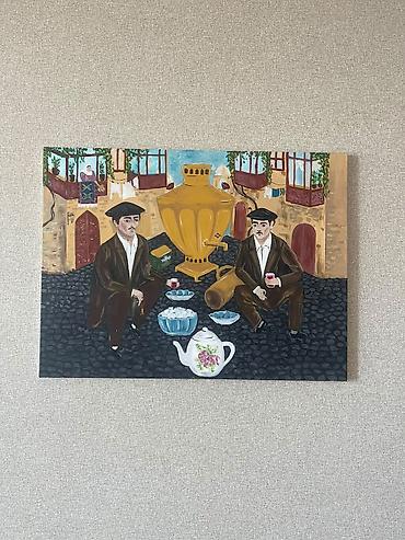 samovar satilir: Böyük tablo 1 ədədi 200 AZN Kiçik Tablo 1 ədədi 50 AZN Məhsul — 3