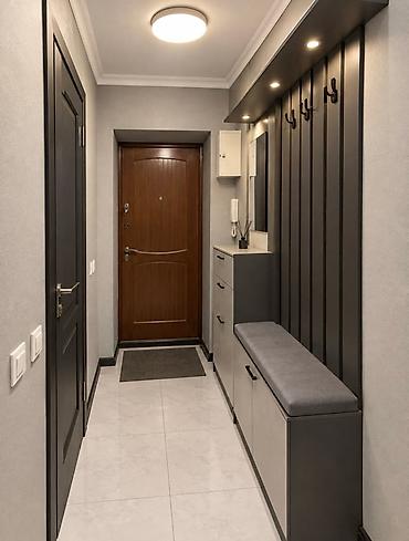 квартира в центре города бишкек: 2 комнаты, 44 м², ул. Московская / Уметалиева Индивидуалка, 3 этаж, Свежий ремонт — 3