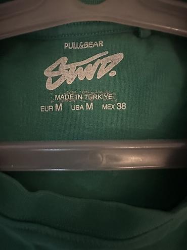 Kişi geyimləri: Futbolka, PULL&BEAR, M, rəng - Yaşıl — 3