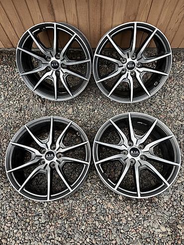 Диски: Литые Диски R 19 Hyundai, Комплект, отверстий - 5, Б/у — 10