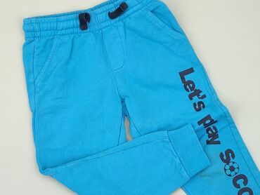 spodnie do wspinaczki: Sweatpants, Little kids, 4-5 years, 104/110, condition - Fair