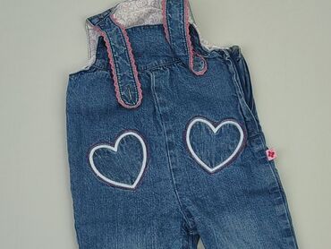 legginsy na szelkach dla dzieci: Dungarees, 3-6 months, condition - Very good