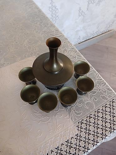 Qab-qacaq və mətbəx ləvazimatları: Çay dəsti, rəng - Ağ, Keramika, 6 nəfərlik — 2