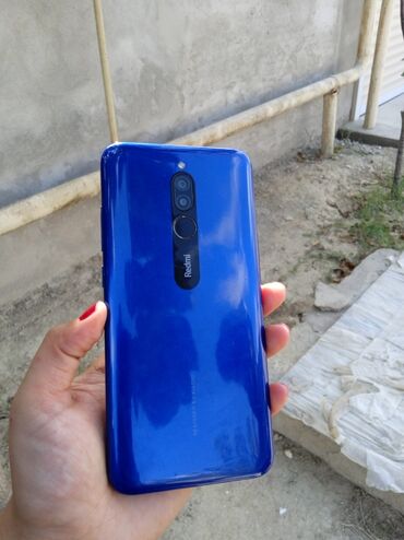 redmi s9: Xiaomi Redmi 8, 32 ГБ, цвет - Синий, 
 Отпечаток пальца, Две SIM карты