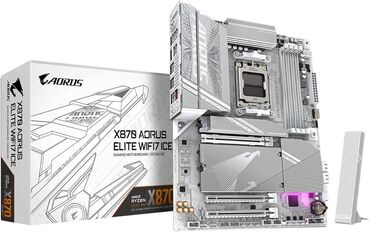 Материнские платы: Материнская плата, Новый, Gigabyte, AM5, ATX, Для ПК