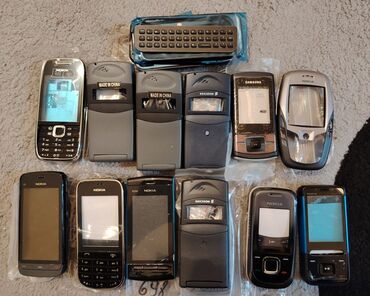 Digər ehtiyat hissələri: Köhnə model mobil telefon korpusları və ehtiyat hissələri dəsti - — 18