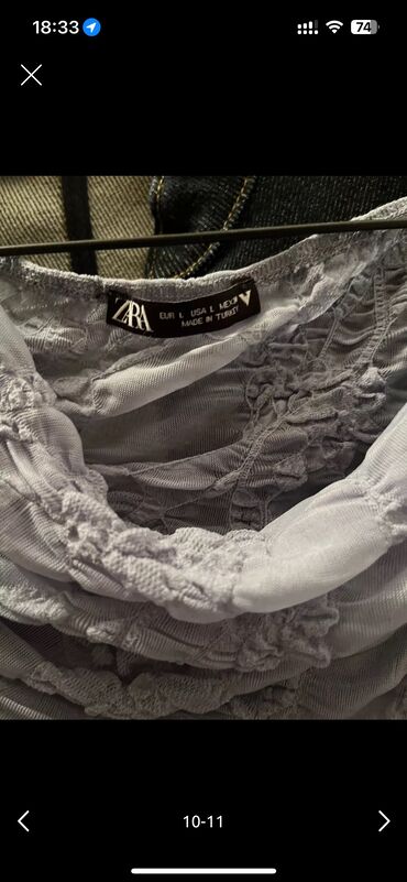 Futbolkalar: Futbolka, Zara, M, rəng - Mavi — 14