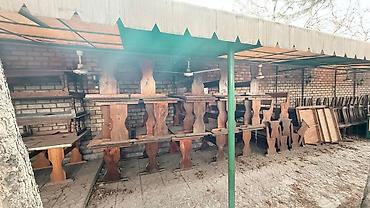 Комплекты столов и стульев для пикника: Продается Б/У мебель для летних площадок Топчаны Столы Скамьи — 2