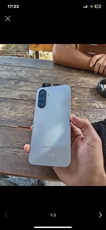 modio m19 tablet: Samsung Galaxy A17, 256 GB, rəng - Gümüşü, Barmaq izi — 1