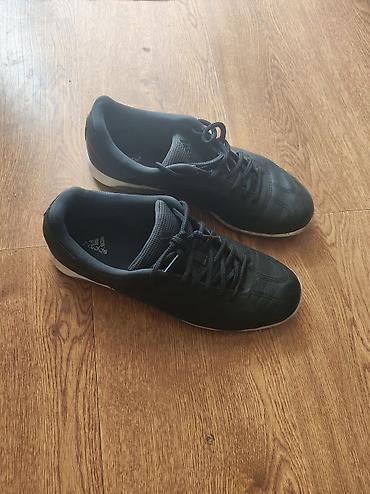 кроссовки кожаные: Мужские кроссовки, 41, Adidas, Б/у, цвет - Черный, Самовывоз — 2