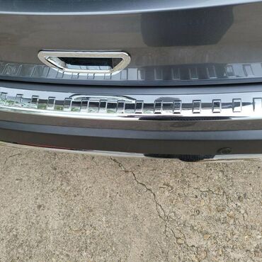 Бампер и комплектующие: Накладка на бампер Nissan, Б/у, Оригинал — 10