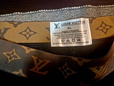 Čarape i donji veš: Gaće, XL (EU 54), Louis Vuitton, bоја - Braon, Pamuk — 6