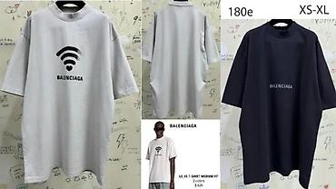 Majice: Men's T-shirt Balenciaga, bоја - Crna — 18