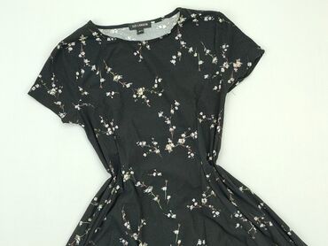 sukienki długa na wesele w kwiaty: Dress, M (EU 38), condition - Good