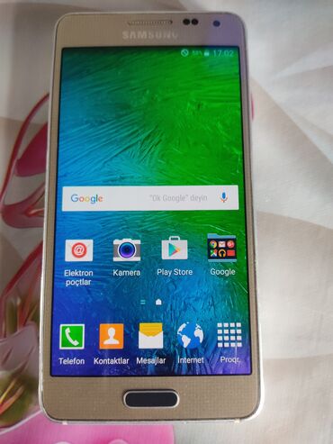 samsung a6 ekran qiymeti: Samsung Galaxy Alpha, 32 GB, rəng - Qızılı, Sensor
