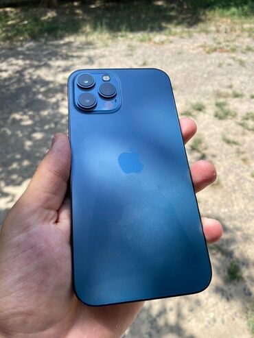 Apple iPhone: IPhone 12 Pro Max, 128 GB, Pacific Blue, Face ID