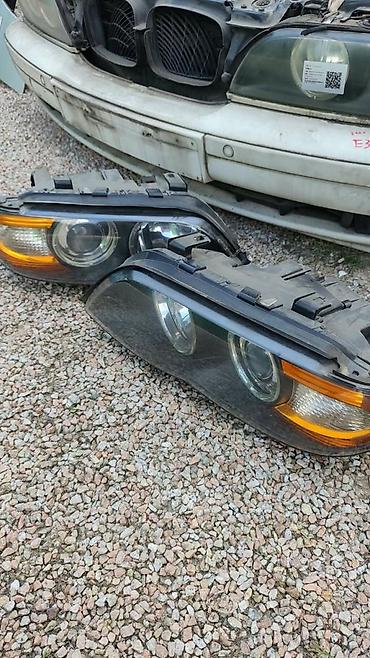 Передние фары: Комплект передних фар BMW 2003 г., Б/у, Оригинал, Германия — 5