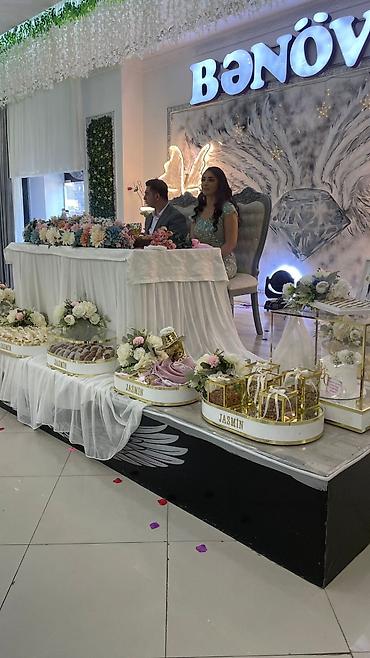 Xına/Nişan bəzədilməsi və xonça xidmətləri – “JASMIN” tematikası
