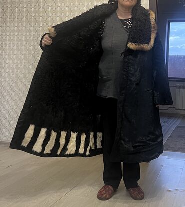 размеры мужской одежды брюки: Шуба, Длинная модель, Made in KG, 3XL (EU 46)