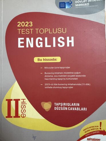 электросамокат цена в баку: İngili dili yeni nəşr test toplusu