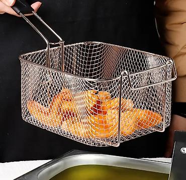 kuhinjski brener: Zicana korpa za fritezu
Dimenzije korpe : 20 x 18 x 10 cm
600 rsd 💥 — 2