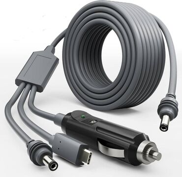 усилитель музыки: Starlink Mini V5 — комплект кабелей 3-в-1 для прикуривателя, 5 м
