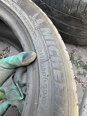 Пара летних шин Michelin Primacy 3 245/45 R17 (на сезон / докатать)