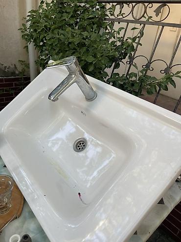 hamam şkafları: Vanna otağı üçün güzgülü asma dolab və seramik çanaq dəsti vabo + — 2
