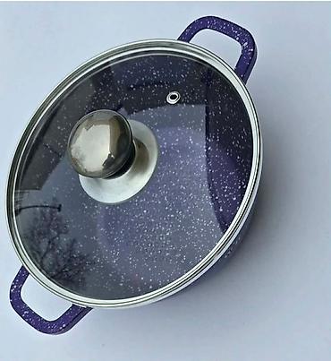 Šerpe: Pet serpi sa pet staklenih poklopaca 10 delova Eco friendly Lonac — 3