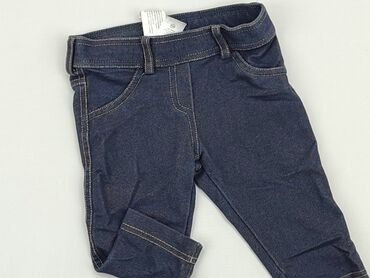 czarne jeansy z rozszerzanymi nogawkami: Jeans, 1.5-2 years, 92, condition - Very good