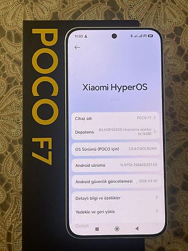 f7 pro: Poco F7, 512 GB — 3