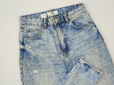 biale cargo bershka: Bershka, Jeansy damskie, rozmiar S — 1