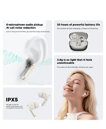 k 55: Yeni Simsiz (Bluetooth) Qulaqcıqlar, Monster, rəng - Qara — 3