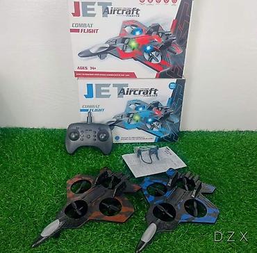 Игрушки: Радиоуправляемый самолет-истребитель JET Aircraft Fighter - Формат — 3