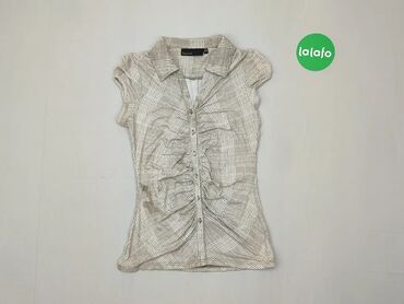 bluzka z rozcięciem z przodu: Bluzka XS (EU 34), Wiskoza, stan - Dobry