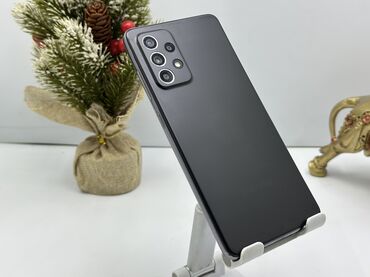 Samsung: Samsung Galaxy A52, Б/у, 128 ГБ, цвет - Черный, 2 SIM — 1