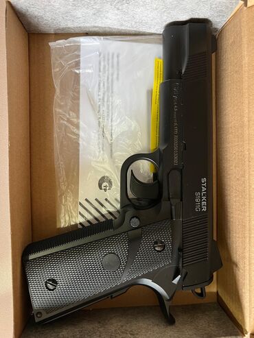 измерительные инструменты: Изделие: пневматический пистолет Stalker S1911G Основные