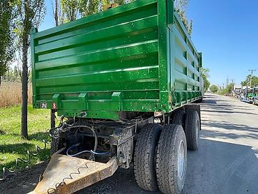 прицеп автовозы: Продается двухосный самосвальный полуприцеп Ronghui RDP9400XXY (2025 — 5