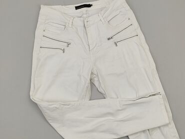 biała dżinsowe spódnice: Jeansy, M, stan - Dobry