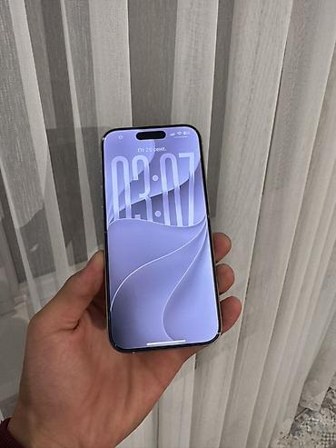 мини фото парат i: IPhone 15 Pro, Б/у, 512 ГБ, Белый, Коробка, 90 % — 10