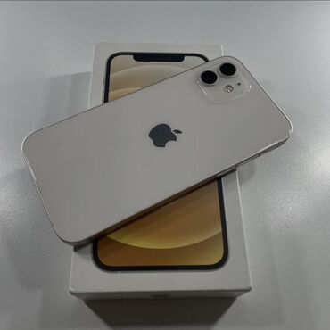 телефон реалми 8: IPhone 12, Жаңы, 128 ГБ, Ак, Куту, 90 %