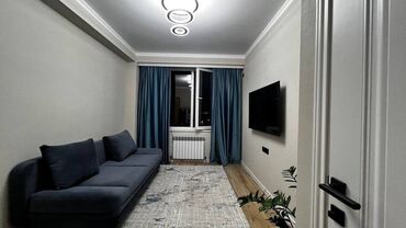 ремонт офисов: 1 бөлмө, 33 кв. м, Элитка, 11 кабат, Дизайнердик ремонт