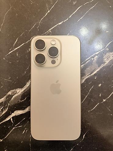 IPhone 15 Pro, 128 GB, Natural Titanium, Face ID